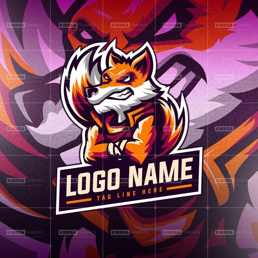 Mascot Logo - Buy Fox Mascot Logo,100% Customizable Ready made logo design.