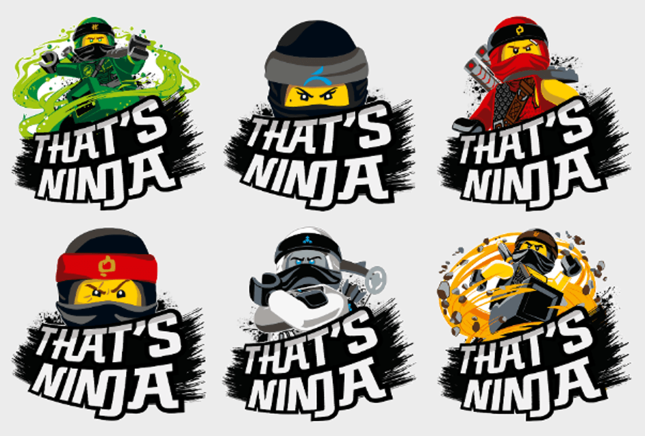 Ninjago Logo - That's Ninja! NEW LEGO® NINJAGO® stickers! – LEGO ® NINJAGO ...