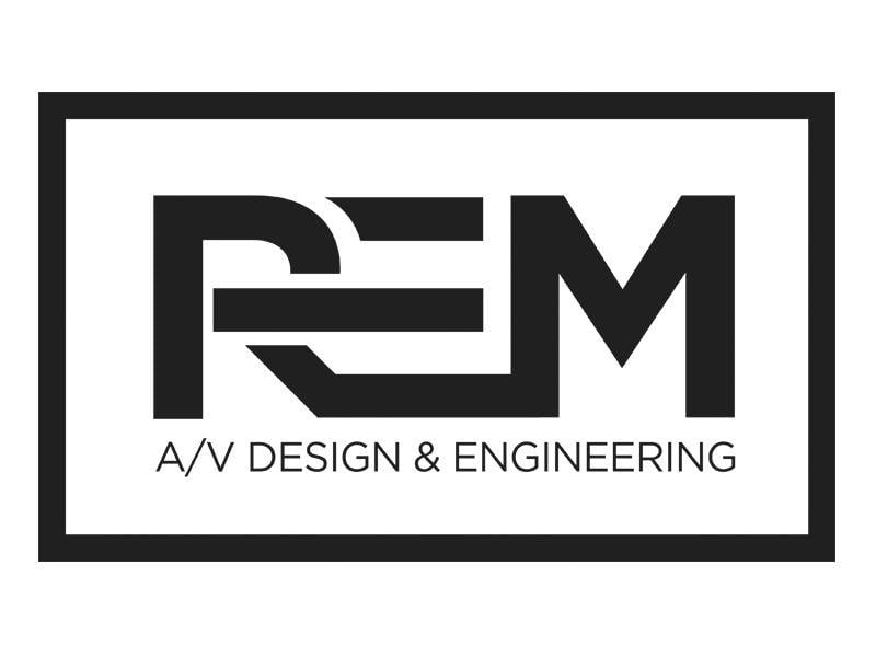 Rem Logo - REM A/V Design & Engineering | Seven Thirteen Creative, Inc.