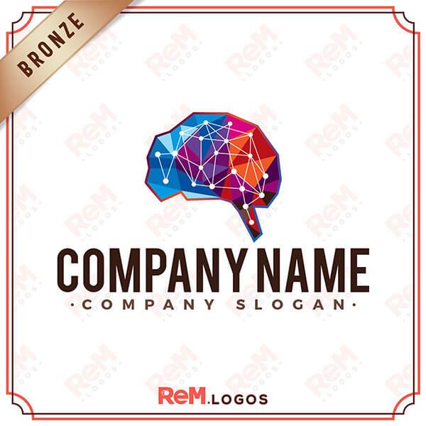 Rem Logo - Digital Brain Logo