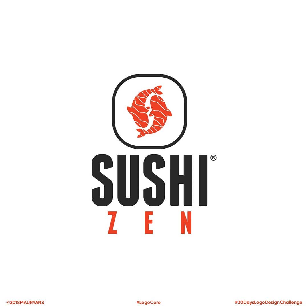 Sushi Logo - Sushi Zen | LogoCore