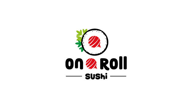 Sushi Logo - On roll sushi logo