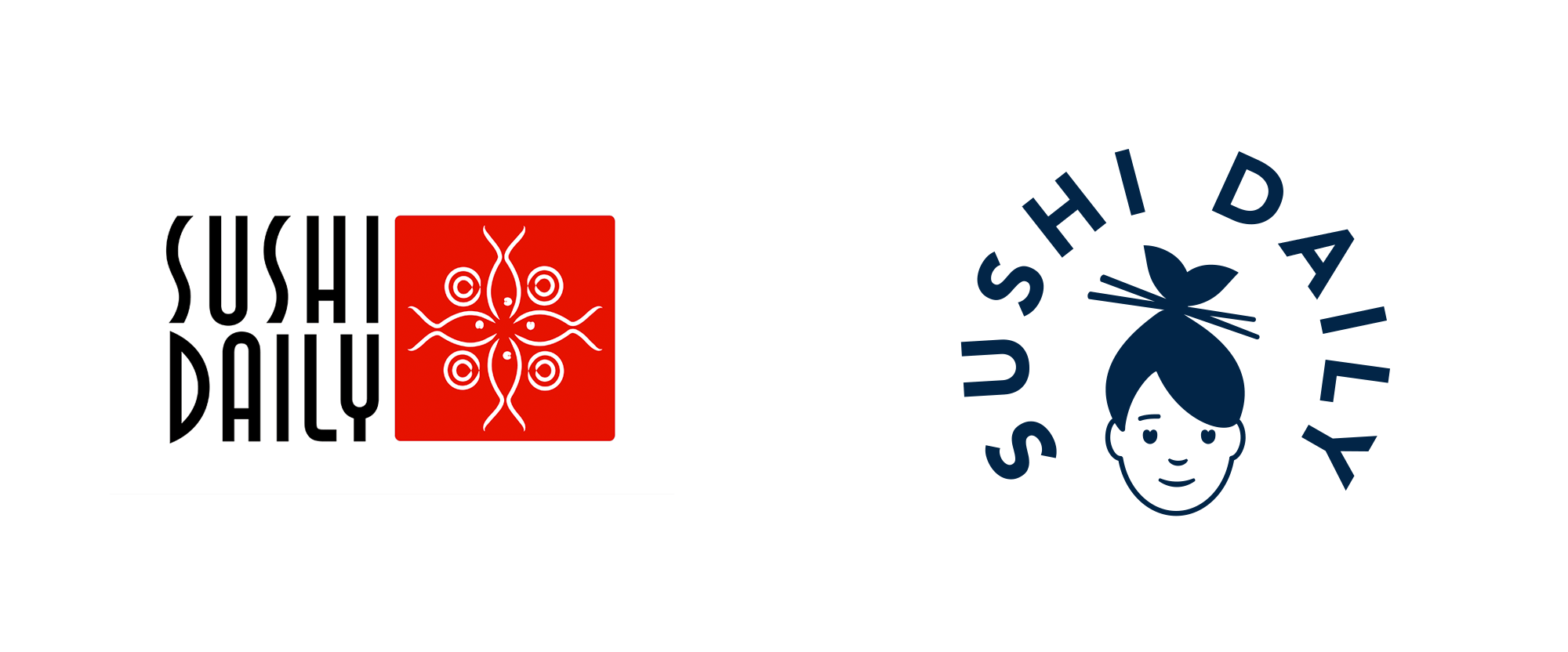 Sushi Logo - Brand New: New Logo and Identity for Sushi Daily