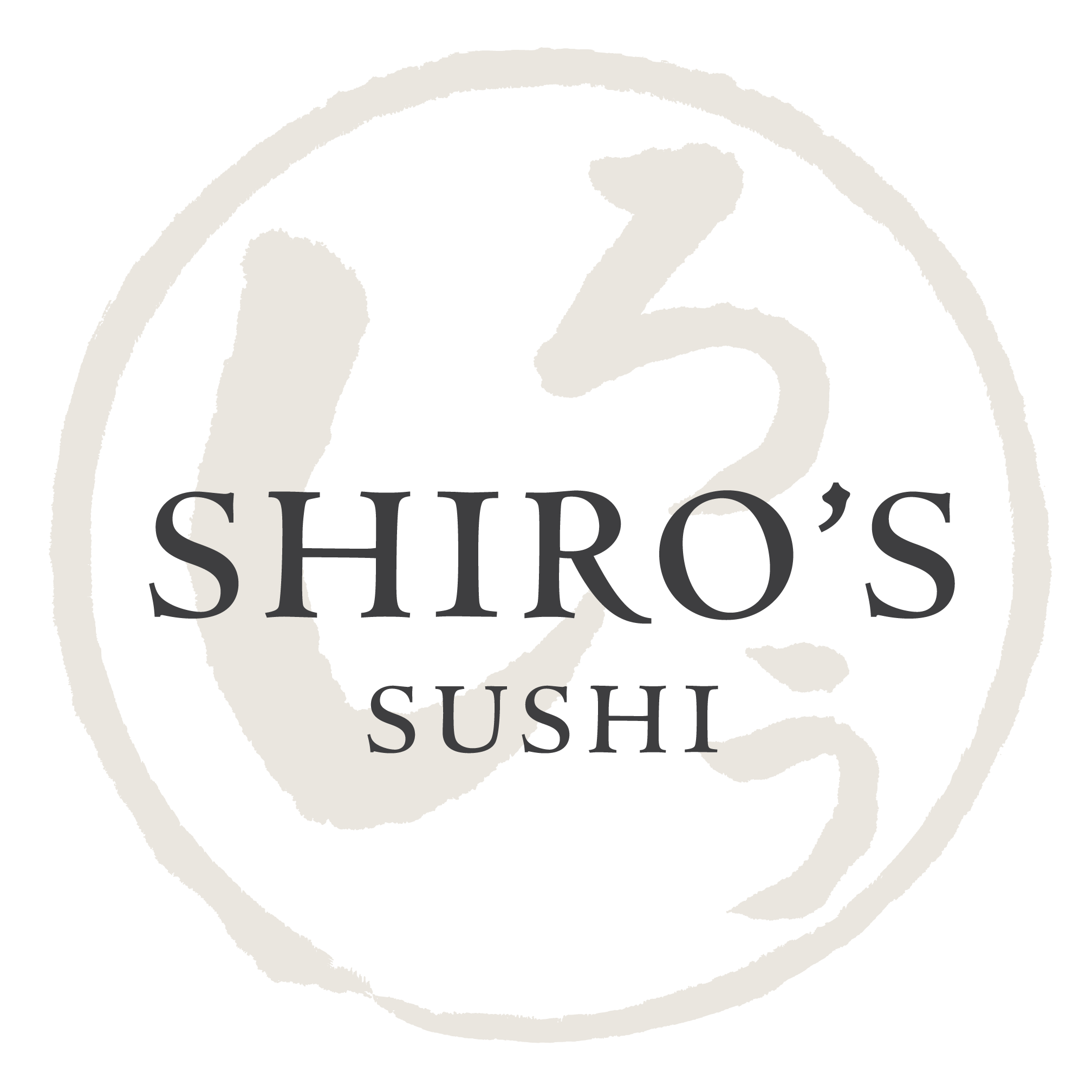 Sushi Logo - Shiro's Sushi Restaurant