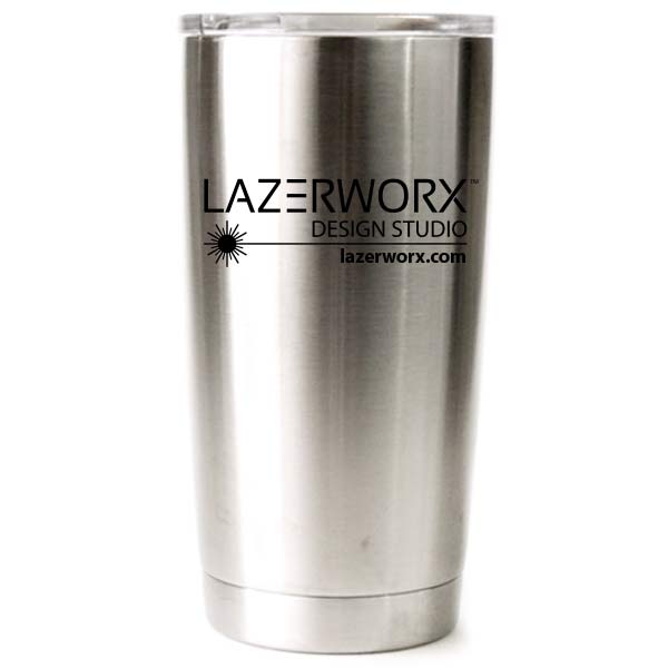 Rtic Logo - Custom Logo Laser Engraved Yeti or Ozark Trail 20 oz or 30 Oz Stainless Steel Tumbler