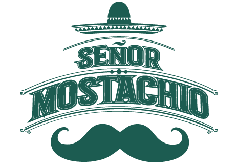 Mostachio Logo - Señor Mostachio Amsterdam - Mexican - Thuisbezorgd.nl