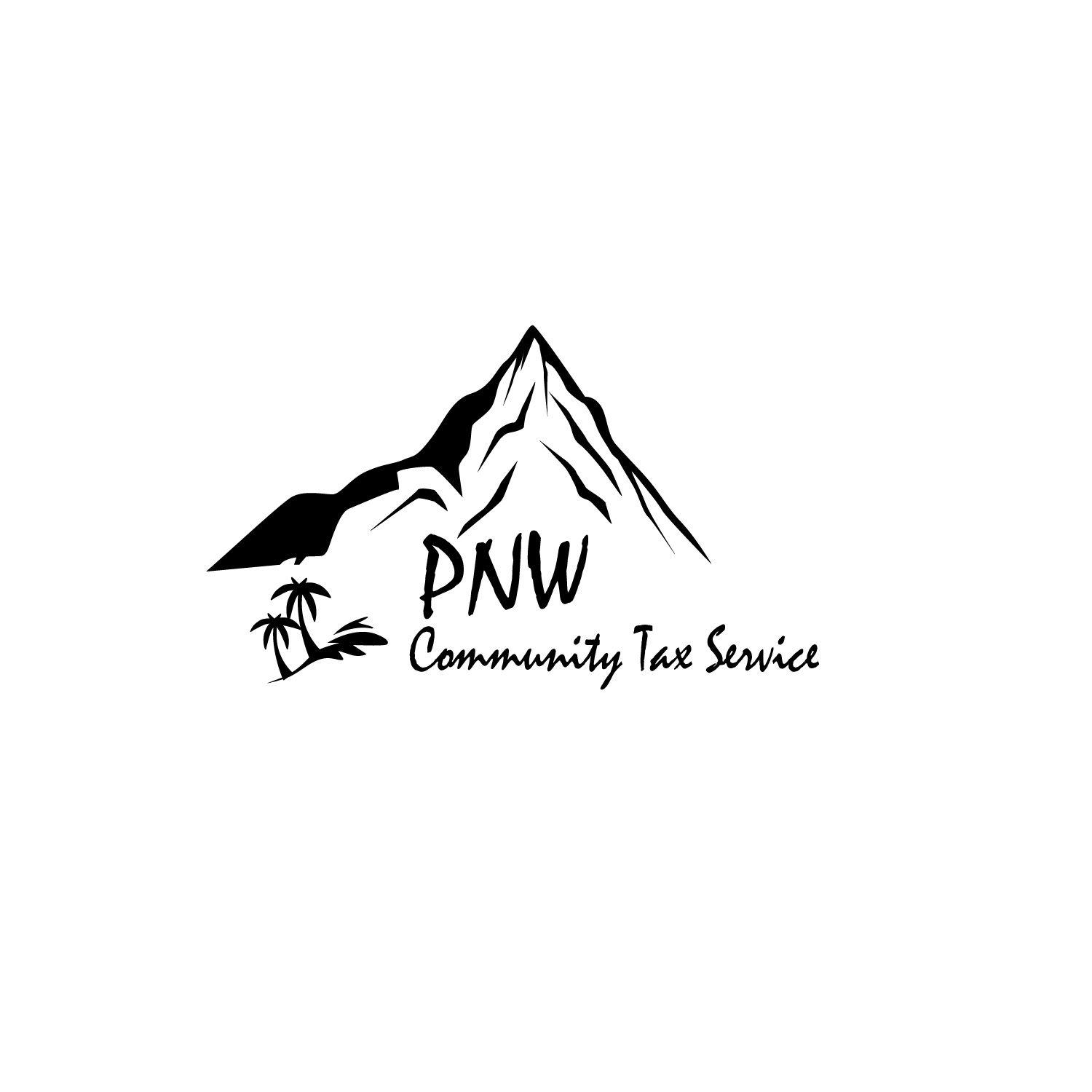 PNW Logo - Bold, Modern, Accounting Logo Design for PNW Community Tax Service