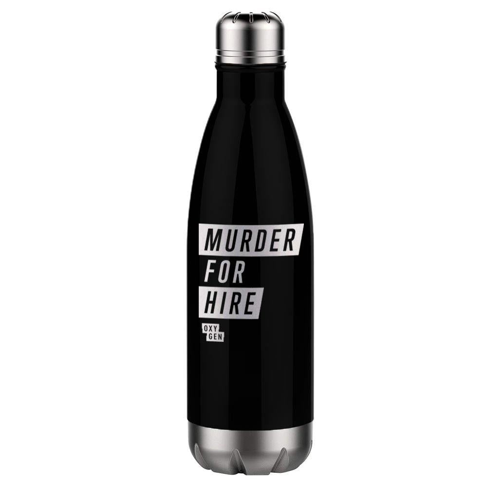 Rtic Logo - Murder For Hire Logo RTIC Slim Water Bottle