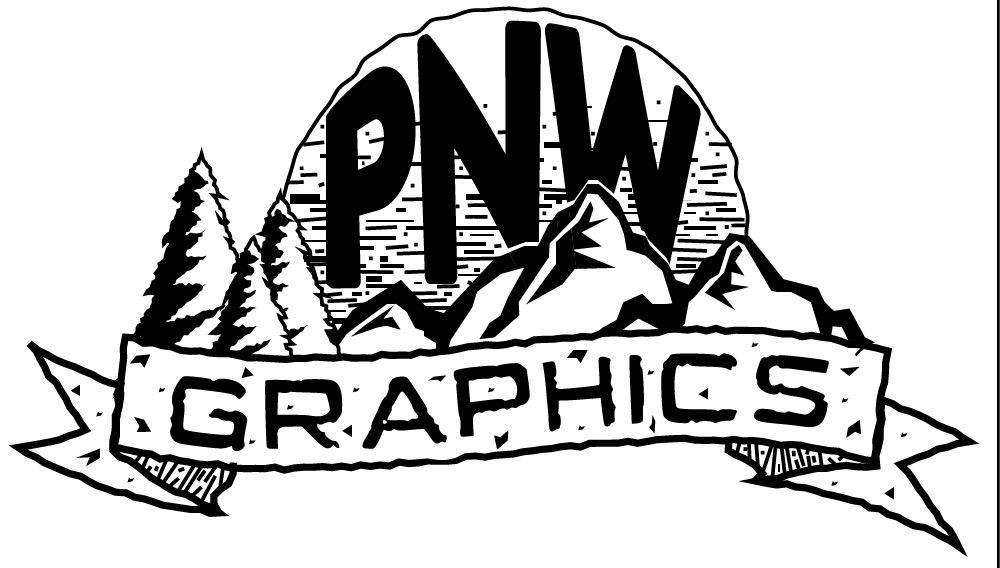 PNW Logo - PNW Graphics Logo I never released, everyone hated it : AdobeIllustrator