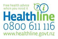 Healthline Logo - Healthline 0800 611 116 | KidsHealth
