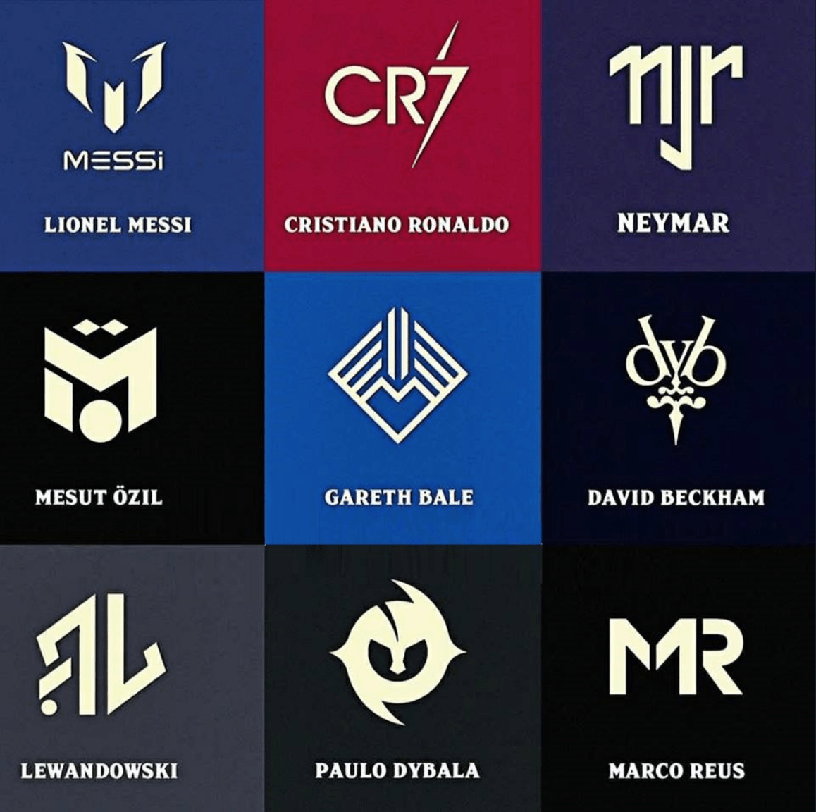 Ozil Logo - Famous Footballers' Brand Logos