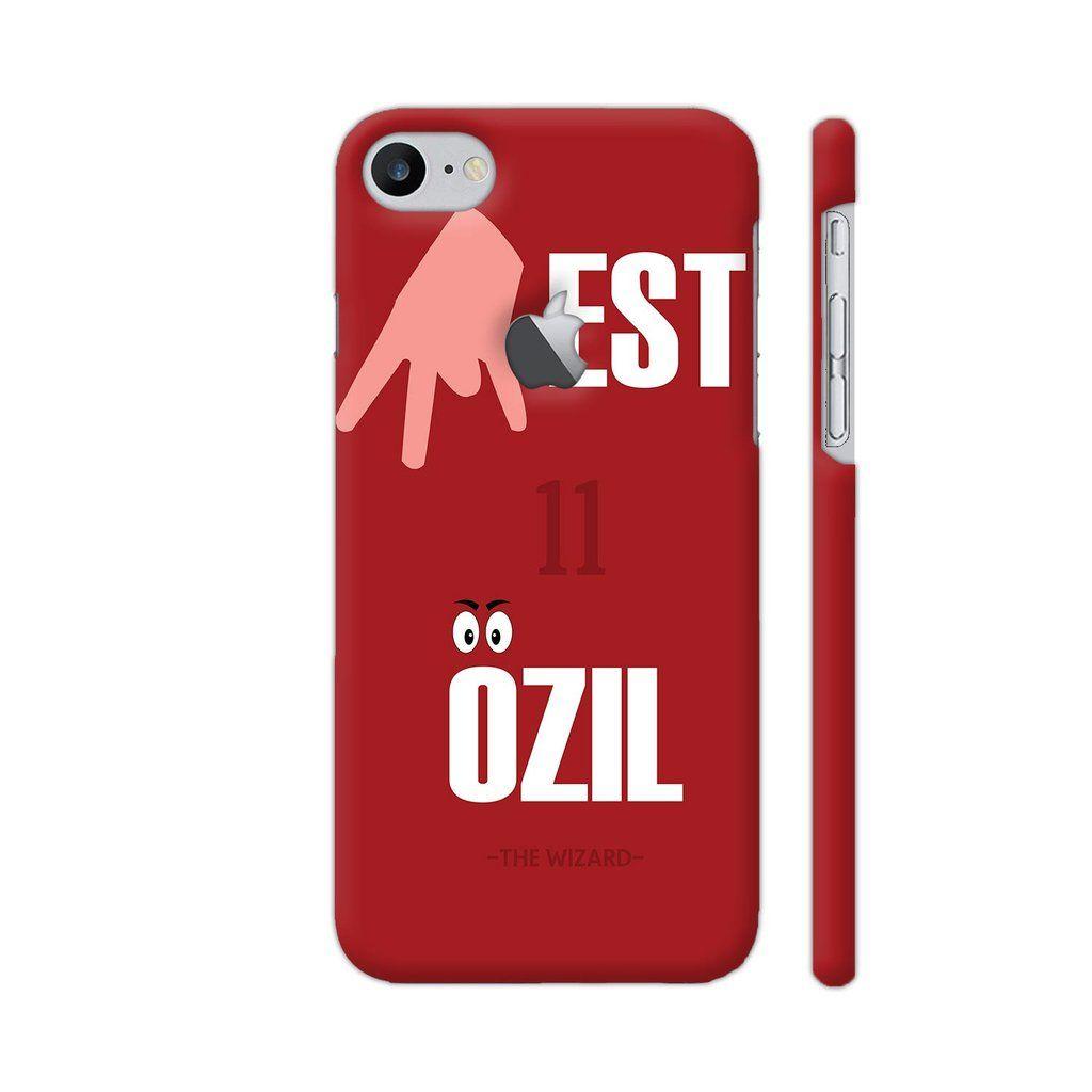 Ozil Logo - Mesut Ozil Arsenal Red iPhone 7 Logo Cut Cover | Artist: Captain Gooner