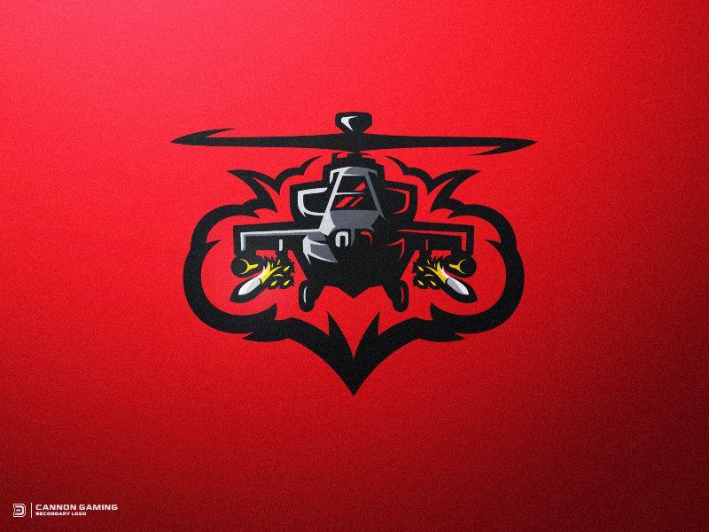 Helicopter Logo - Attack Helicopter Gaming Logo by Derrick Stratton on Dribbble