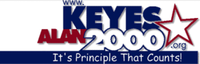 Keyes Logo - File:Alan Keyes campaign website logo 2000.png - Wikimedia Commons