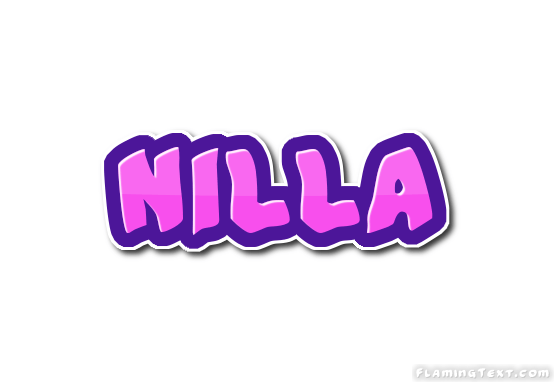 Nilla Logo - Nilla Logo | Free Name Design Tool from Flaming Text