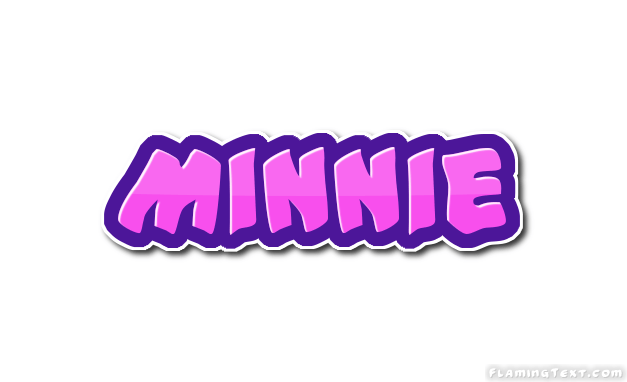 Minnie Logo - Minnie Logo. Free Name Design Tool from Flaming Text