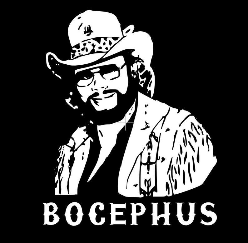 Bocephus Logo - Hank Williams Jr. Country Music Legends Nicknames Bocephus T Shirt