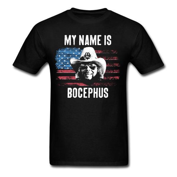Bocephus Logo - My Name Is Bocesphus Tee. T Shirts