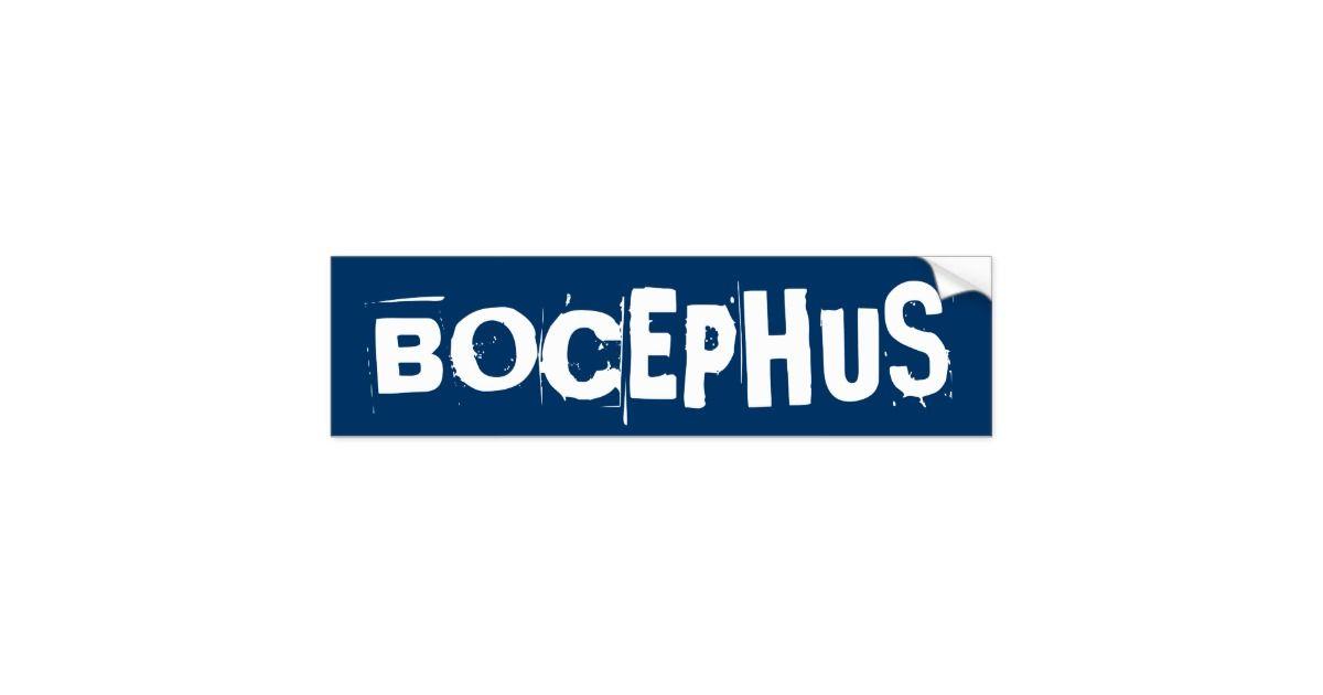 Bocephus Logo - BOCEPHUS BUMPER STICKER