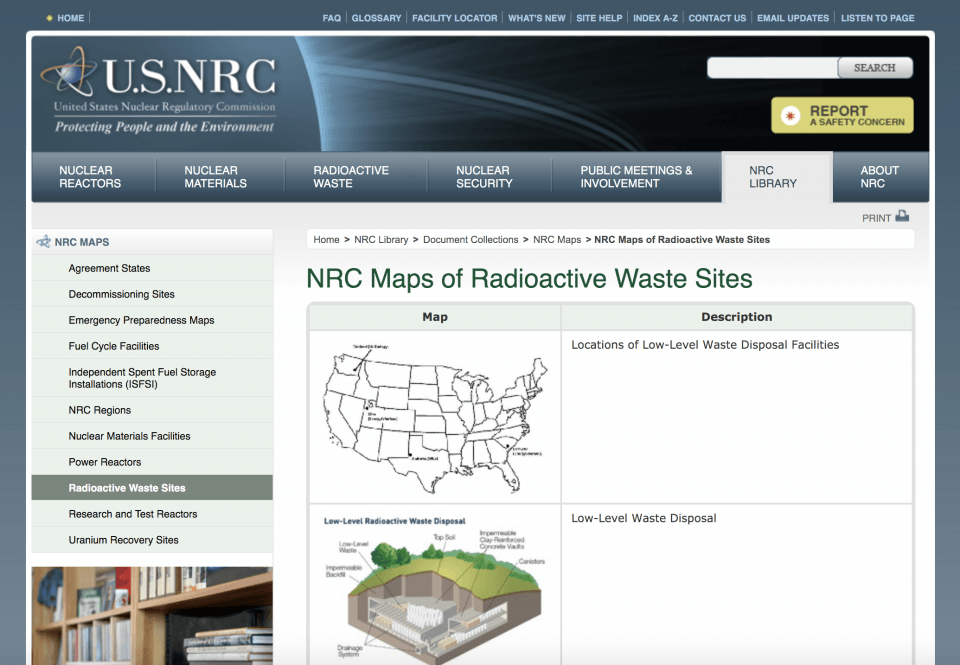 USNRC Logo - Disaster STS Network