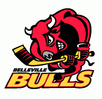 OHL Logo - Belleville Bulls hockey logo from 2000-01 at Hockeydb.com