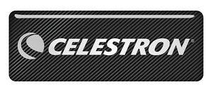 Celestron Logo - Details about Celestron 2.75x1 Chrome Domed Case Badge / Sticker Logo