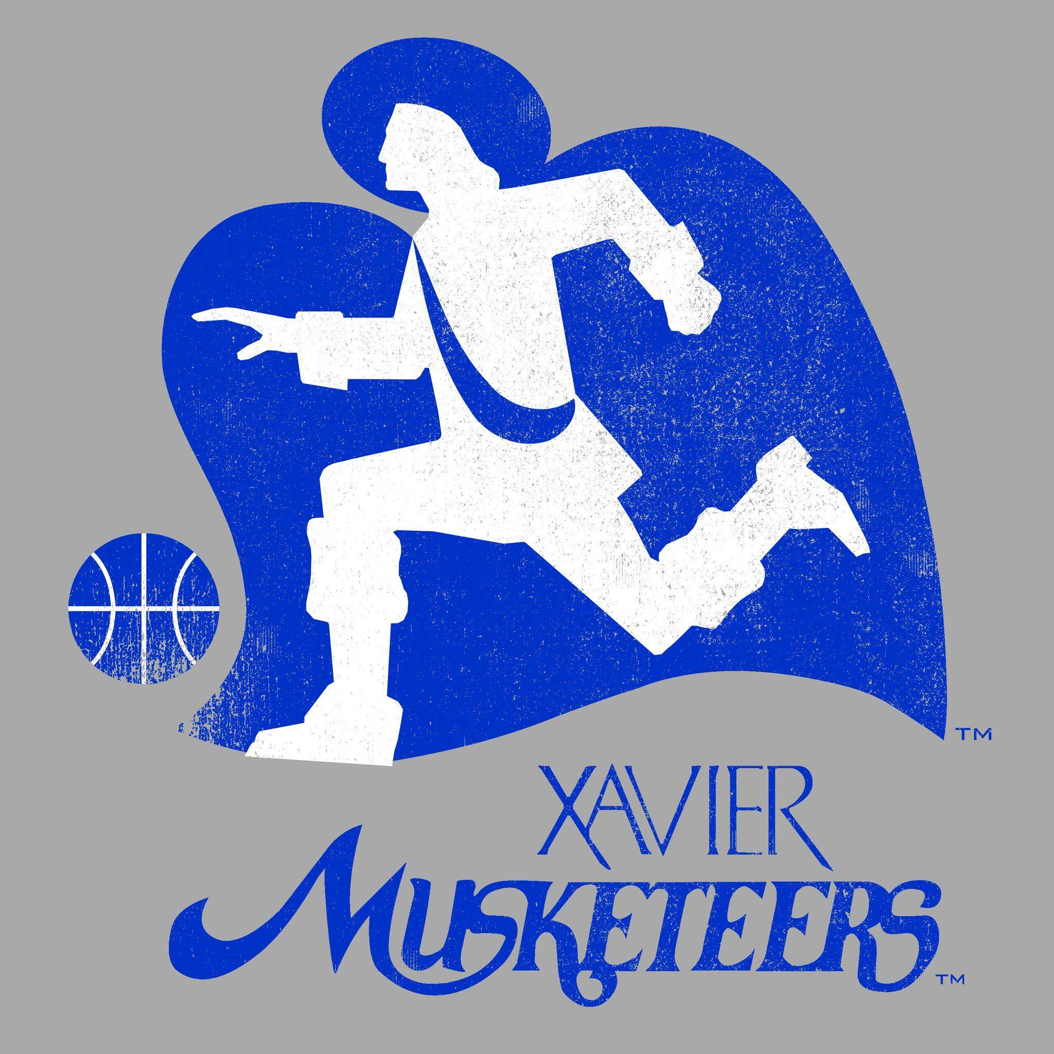 Musketeers Logo - Xavier Musketeers Vintage Logo | Official XU Apparel | Cincy Shirts