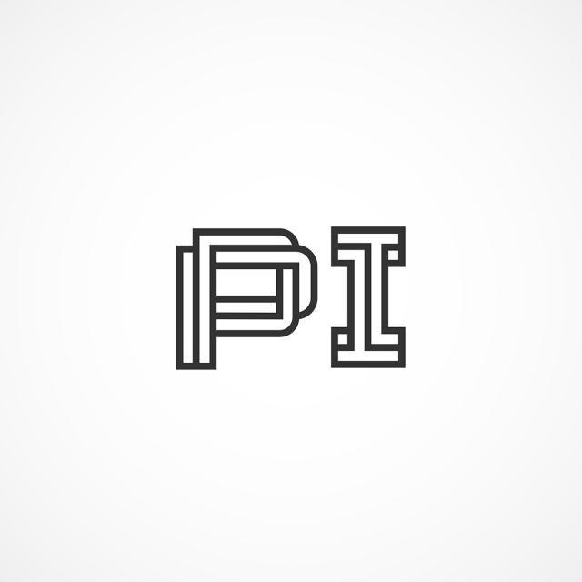 Pi Logo - initial Letter PI Logo Template Template for Free Download on Pngtree