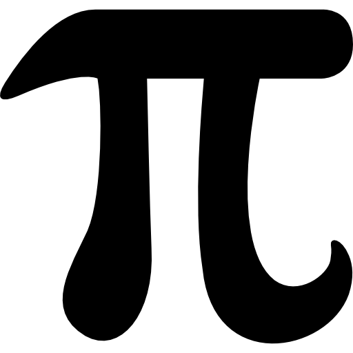 Pi Logo - Pi mathematical constant symbol Icon