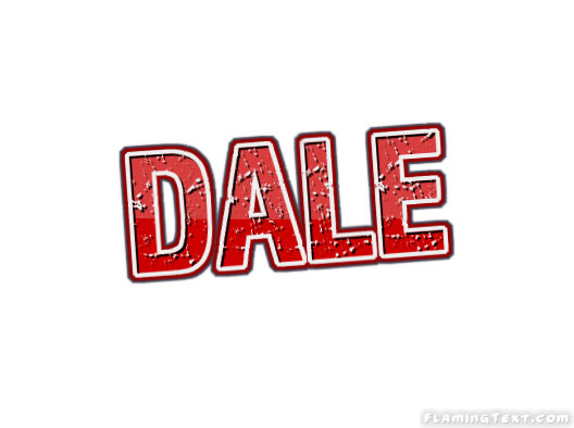 Dale Logo - Dale Logo. Free Name Design Tool from Flaming Text