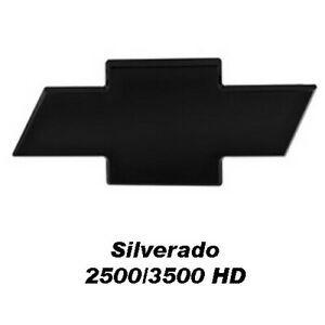 Silverado Logo - Details about 07-10 Chevy Silverado 2500 HD 3500 Front Billet Bowtie Grille  Emblem Smoth Black