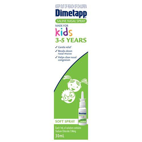 Dimetapp Logo - Details about Dimetapp Kids Saline Nasal Spray 30Ml