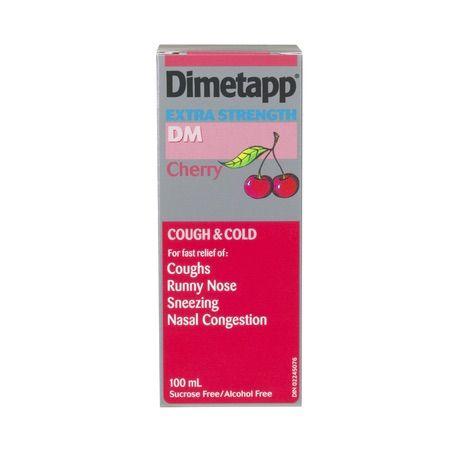 Dimetapp Logo - Dimetapp DM Extra Strength Cough & Cold Liquid (Cherry)