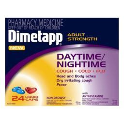 Dimetapp Logo - Dimetapp Daytime Nightime 24 S2. Chemist Perth Discount