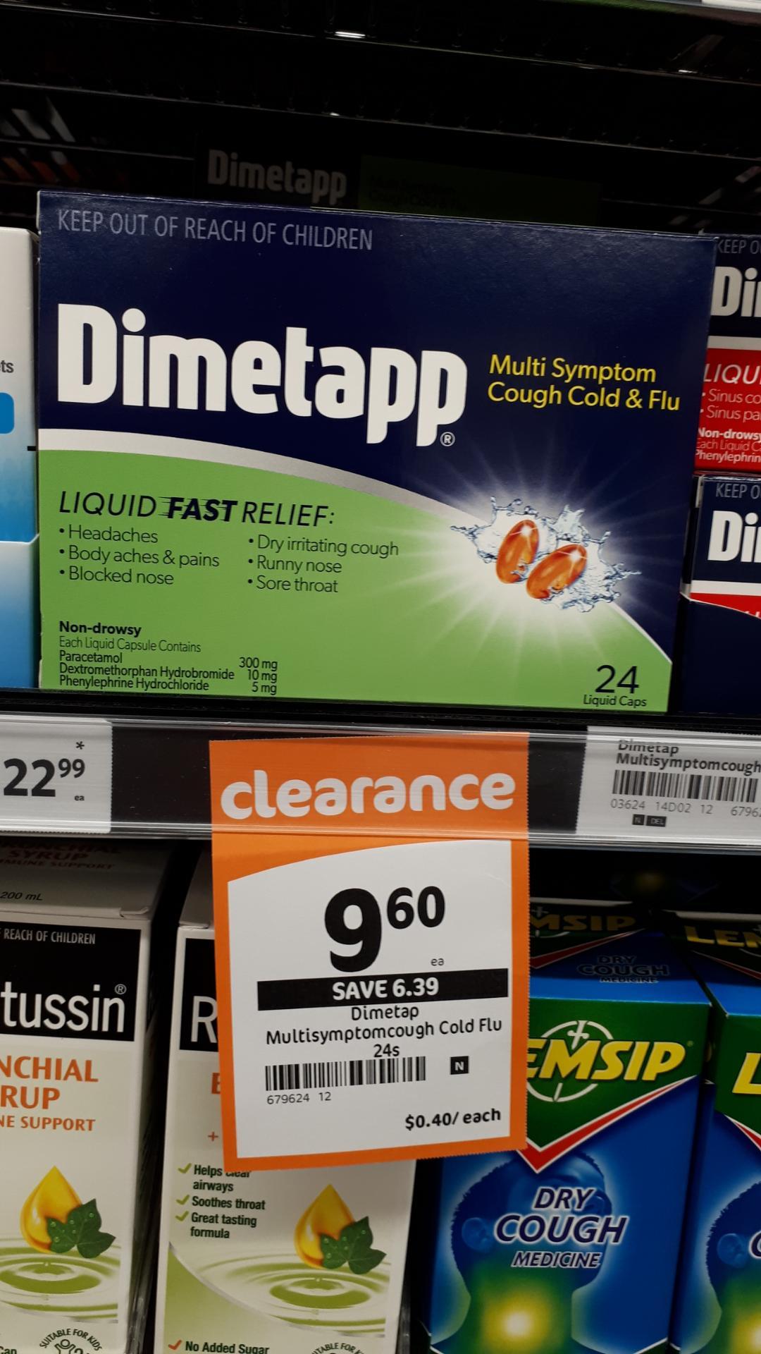 Dimetapp Logo - News of cough meds banned from supermarkets slow to filter through ...