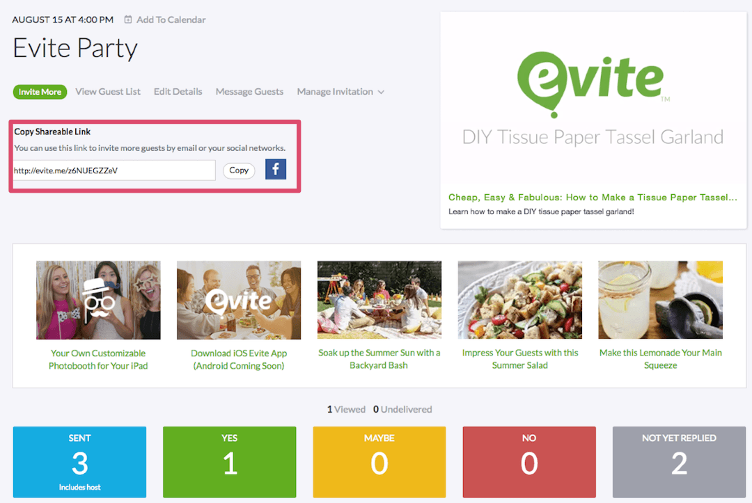 Evite Logo - Evite | Send Guests Invitation Link for Invitati...