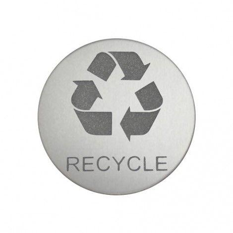 Recylcle Logo - Recycle Logo Anodized Aluminum
