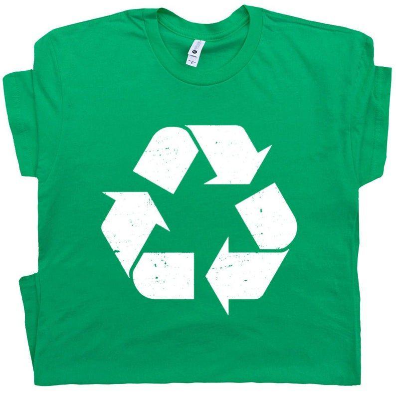 Recyle Logo - Recycle T Shirt Recycling Logo T Shirt Vintage Recycle Symbol