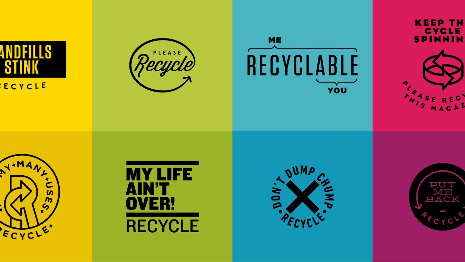 Recylcle Logo - Recycling Logo Library | Sappi Global