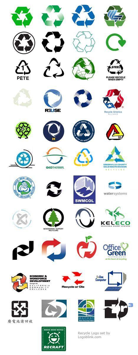 Recyle Logo - RECYCLE logos and symbols
