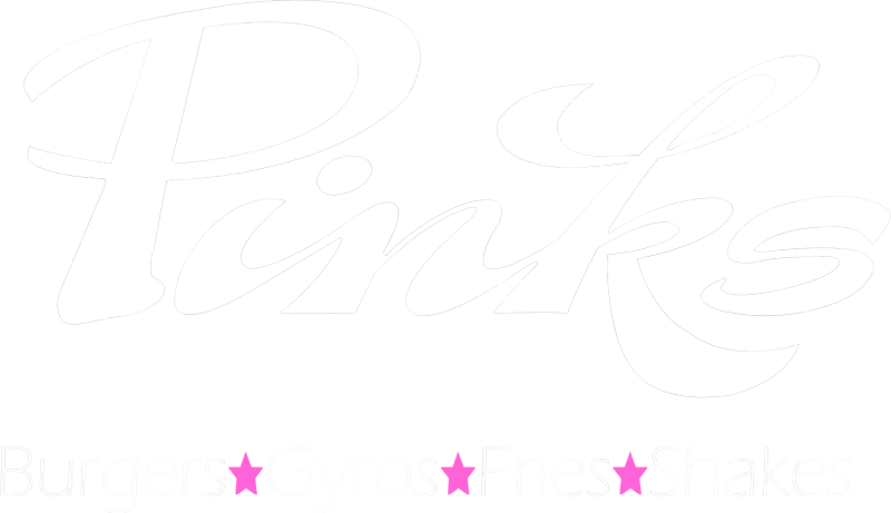 Pink's Logo - Pinks Burgers