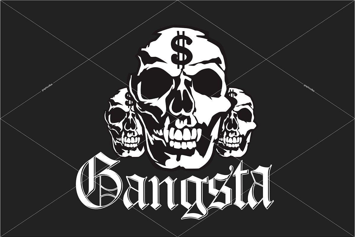 Gangsta Logo - Gangsta logo templete