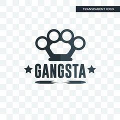 Gangsta Logo - gangsta logo isolated on white background, colorful vector icon