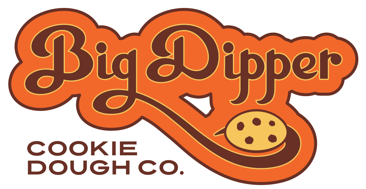 Dough Logo - Edible Cookie Dough. Big Dipper Dough Co. Big Dipper Dough