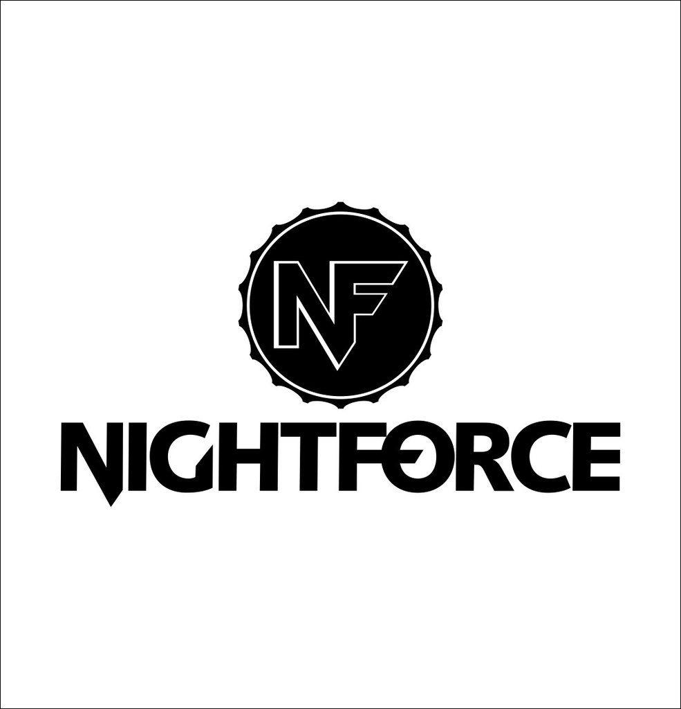 Nightforce Logo - Nightforce Optics decal