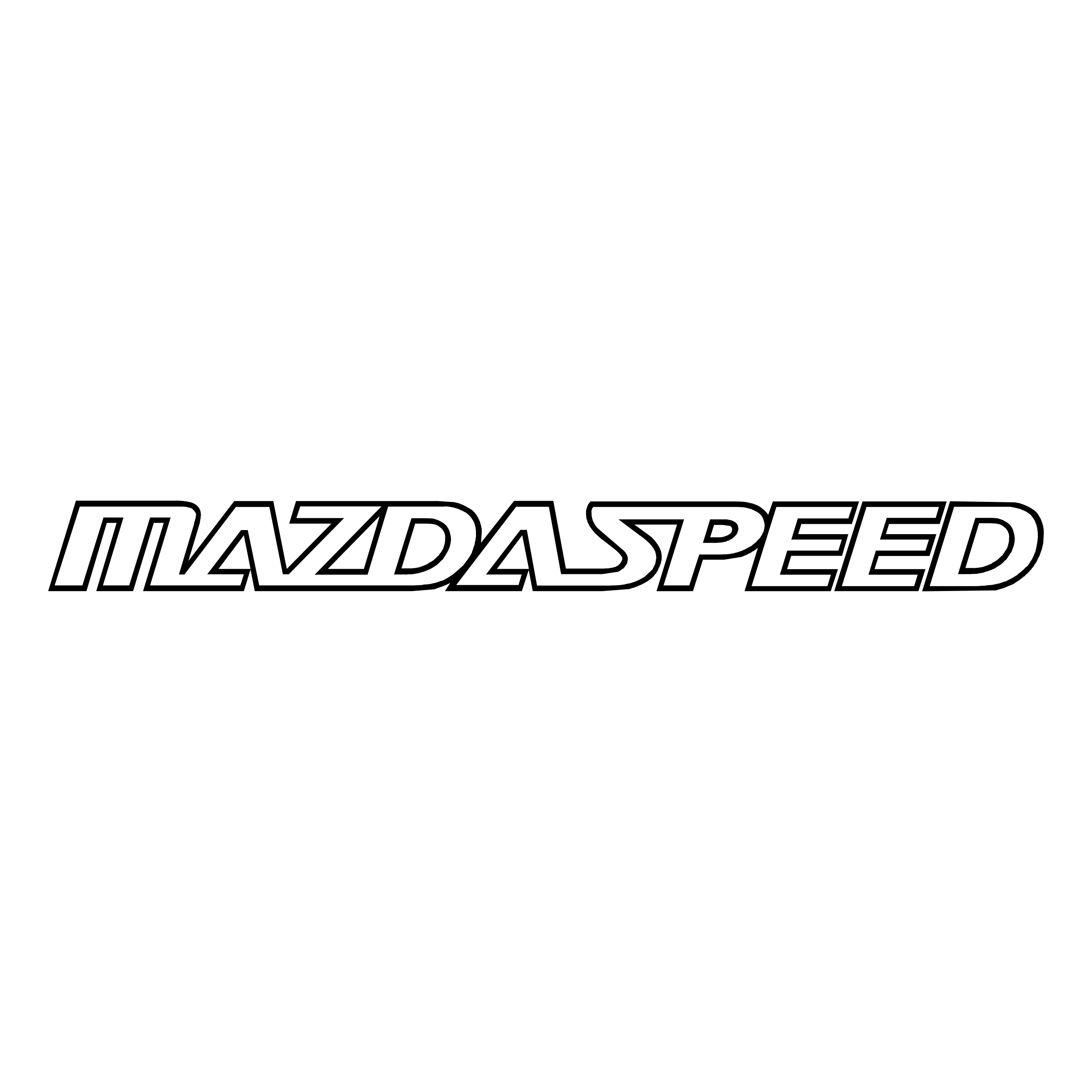 Mazdaspeed Logo - Mazda Speed Logo PNG Transparent & SVG Vector - Freebie Supply