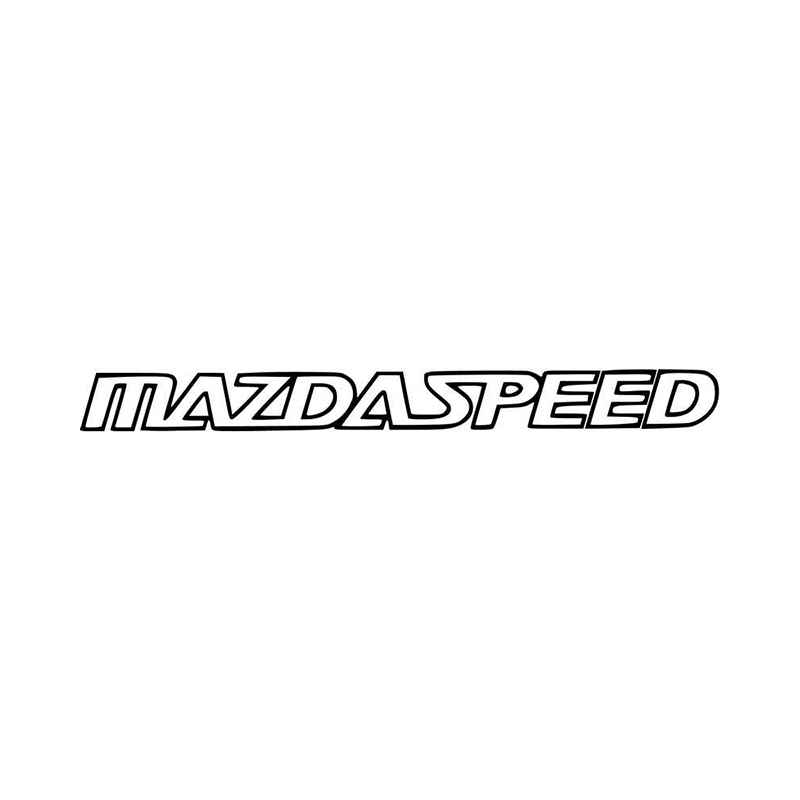 Mazdaspeed Logo - Mazdaspeed Logo Car Vinyl Decal Sticker