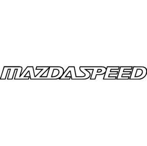 Mazdaspeed Logo - Mazdaspeed Logos