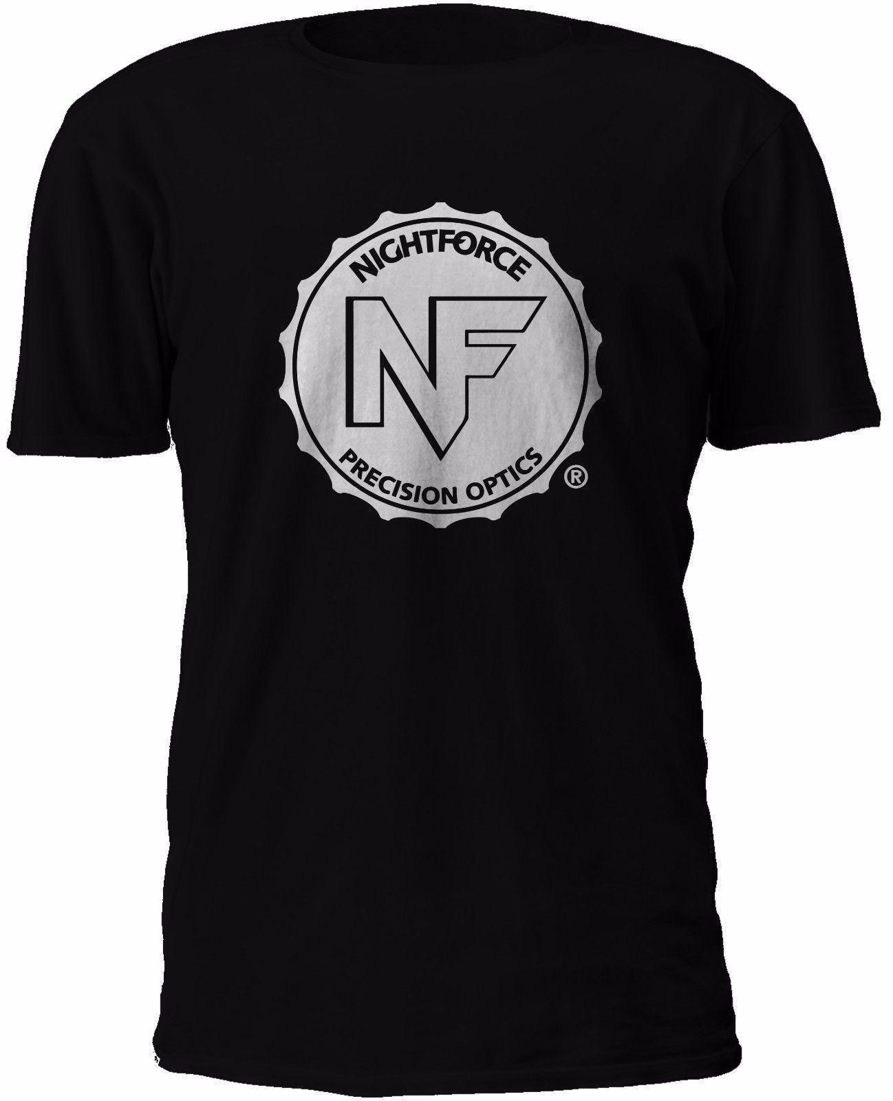 Nightforce Logo - new Nightforce Rifle Scope Logo T Shirt Funny free shipping Unisex Casual  top