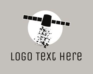 Satellite Logo - Satellite Logos. Satellite Logo Maker